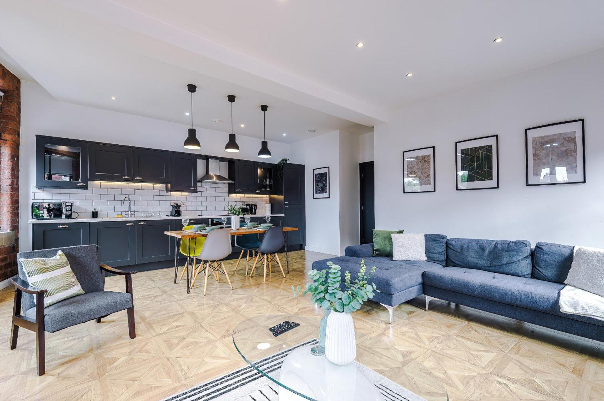 Luxury 2 King Beds In City Centre 利兹 外观 照片