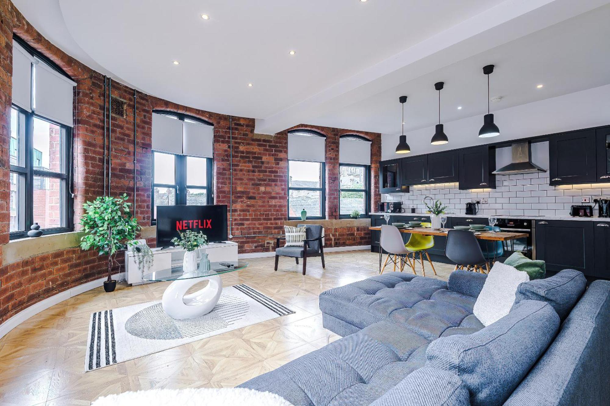 Luxury 2 King Beds In City Centre 利兹 外观 照片