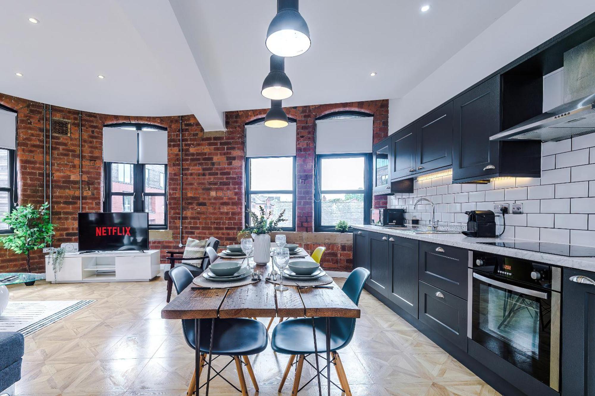 Luxury 2 King Beds In City Centre 利兹 外观 照片