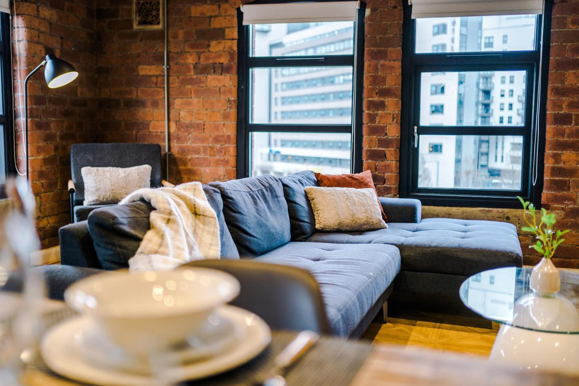 Luxury 2 King Beds In City Centre 利兹 客房 照片