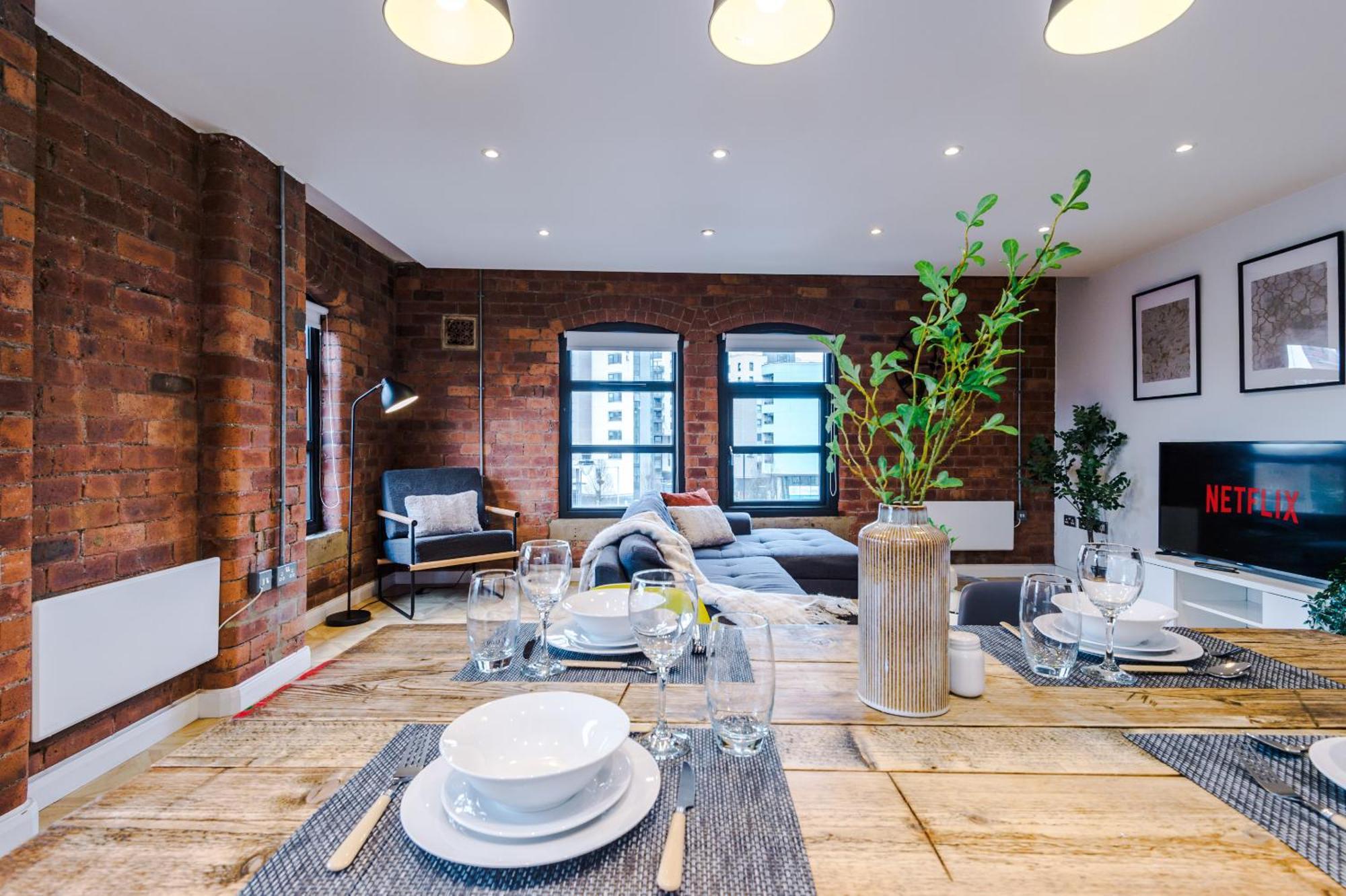 Luxury 2 King Beds In City Centre 利兹 外观 照片